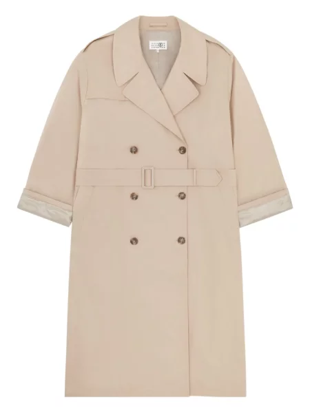 Trencz Mm6 Maison Margiela dwurzędowy