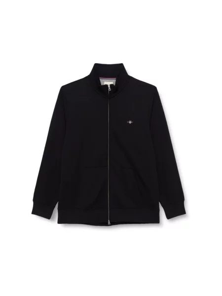 Bluza rozpinana Gant czarna
