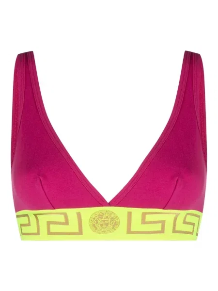Сутиен Versace с принт розово