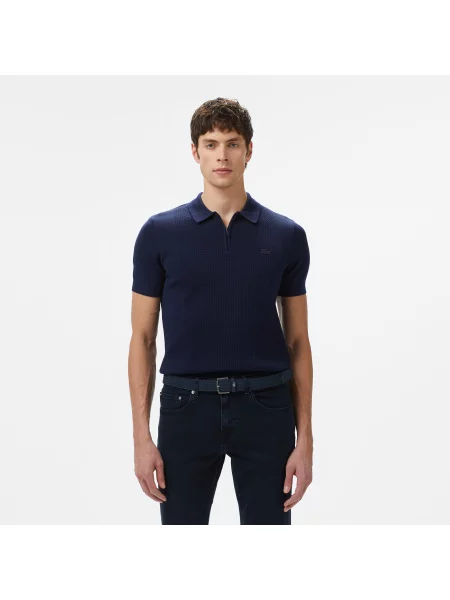 Lacoste поло чоловіче синє
