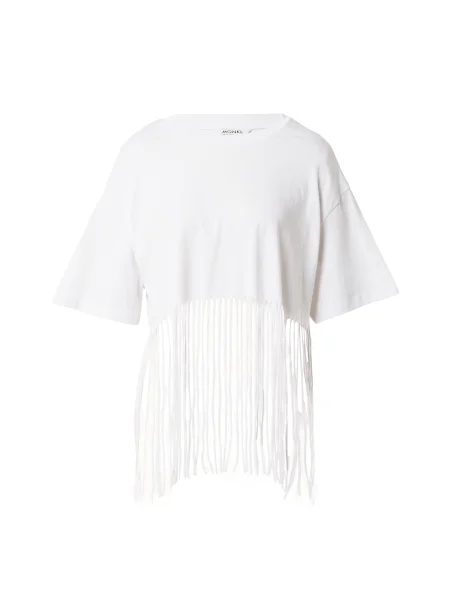 Monki Tričko biela