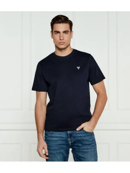 GUESS Tricou bleumarin albastru