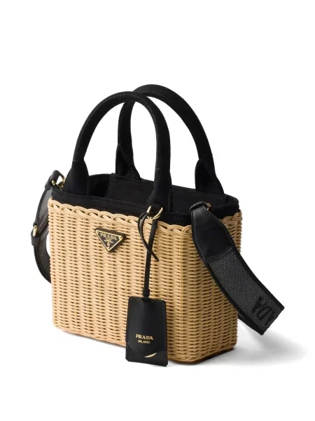 Geantă shopper Prada din canvas