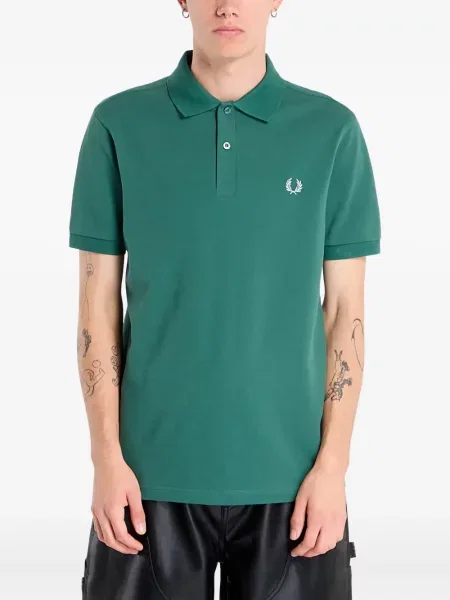 Scurt tricou polo Fred Perry verde