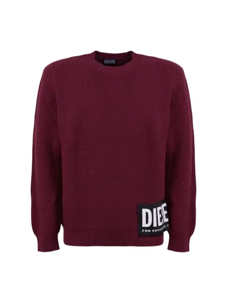 Sweter Diesel czerwony