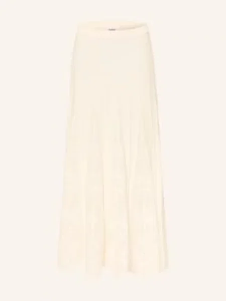 Ba&Sh Pletená Sukně Serta režná