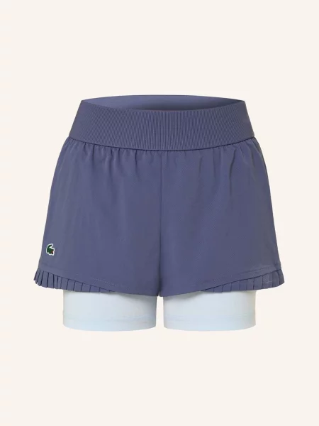 Tenisové šortky Lacoste primerose/rill fialové