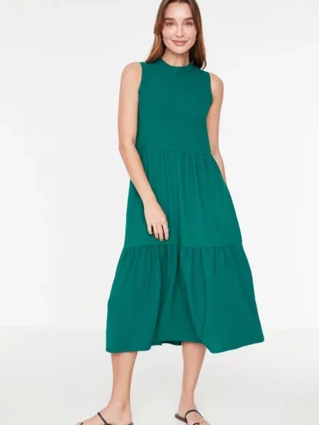 Midi obleka Trendyol