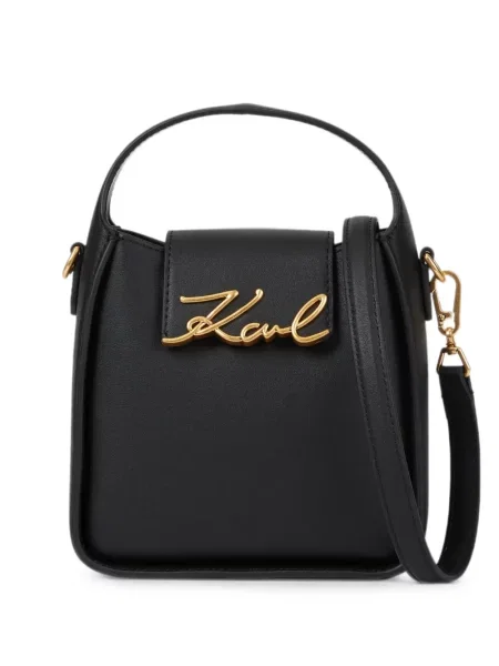 Crossbody torbica Karl Lagerfeld crna