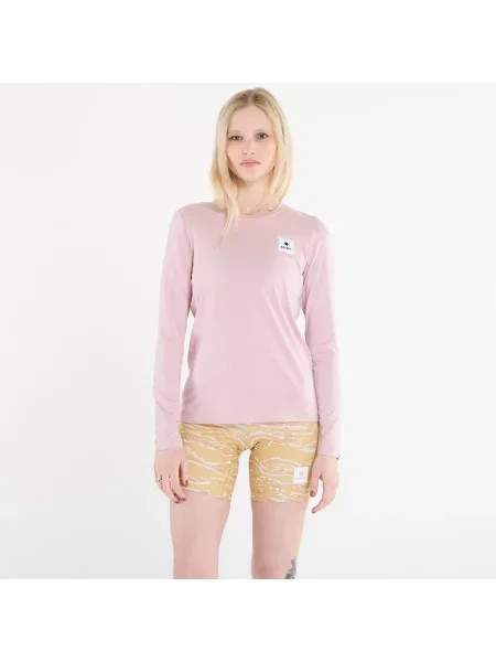 Dolgo majica z dolgimi rokavi Saysky z dolgimi rokavi roza