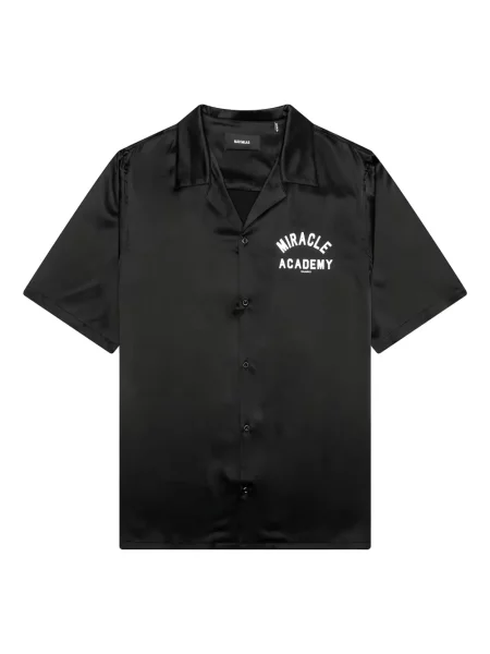 Копринена риза Nahmias черно