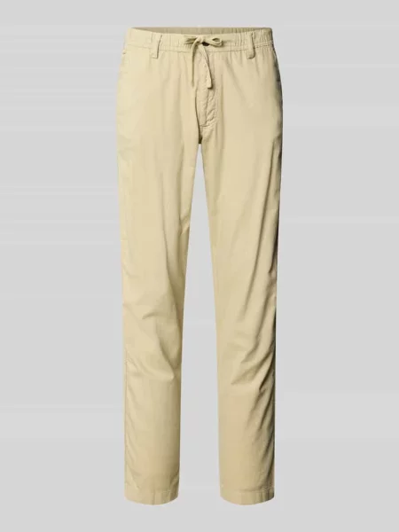 Spodnie o kroju relaxed fit z mieszanki bawełny i lnu model KANE' Jack & Jones