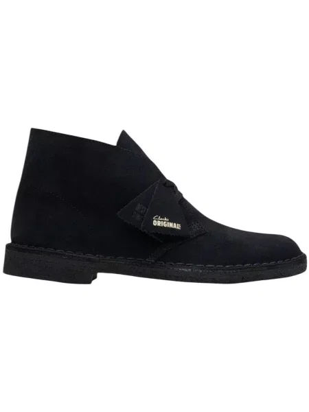 Púštne členkové topánky Clarks čierna