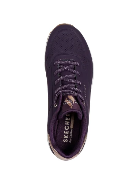 Sneakerși Skechers violet