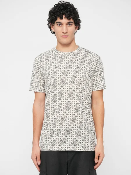 Armani Exchange Tričko Farebná sivá