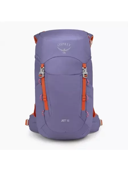 Plecak turystyczny dziecięcy Osprey Jet 18 l euphoria purple/ mars orange fioletowy