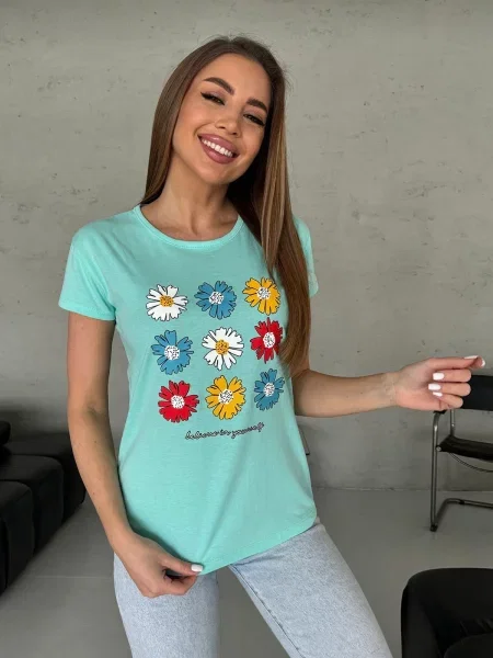 ISSA Plus Футболка М'ятний 
