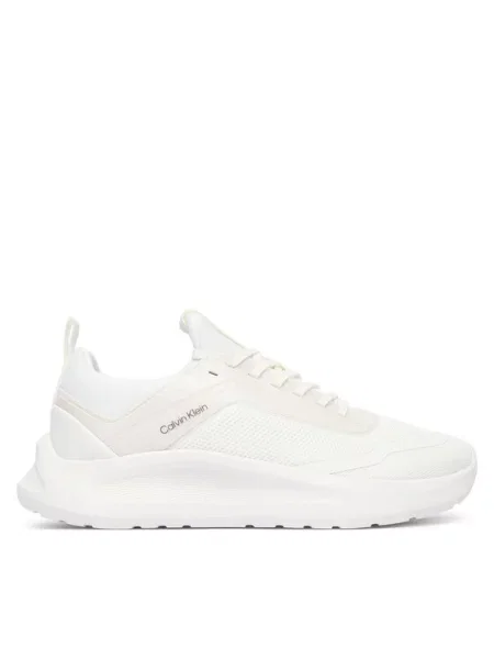 Calvin Klein Αθλητικά Light Eva Run Laceup Sock Jelly λευκό