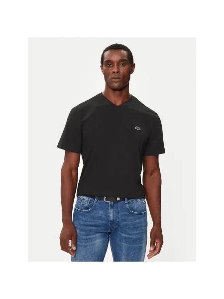 Lacoste Póló Regular Fit fekete