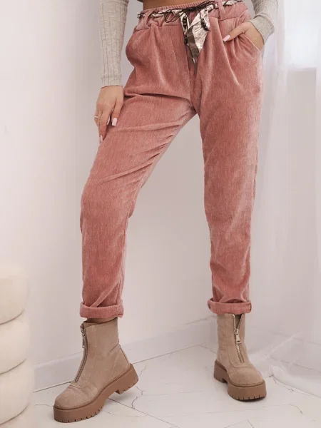 Pantaloni Kesi Włoski alb