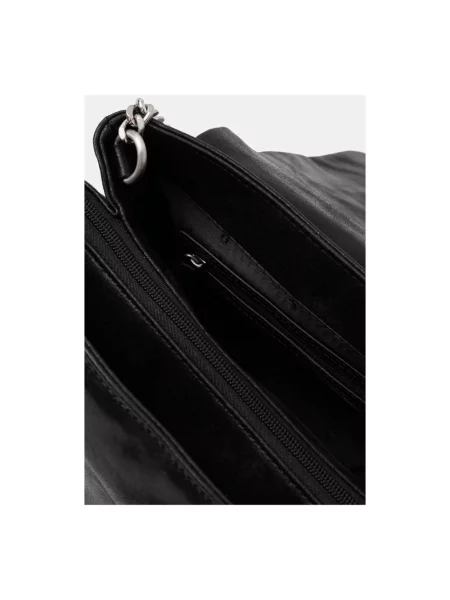 DKNY torebka z imitacji skóry czarna