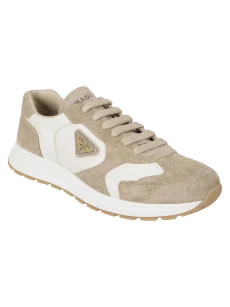Sneakersy Prada zamszowe