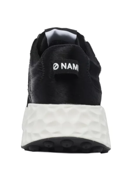 Sneakerși No Name din piele cu autograf negru