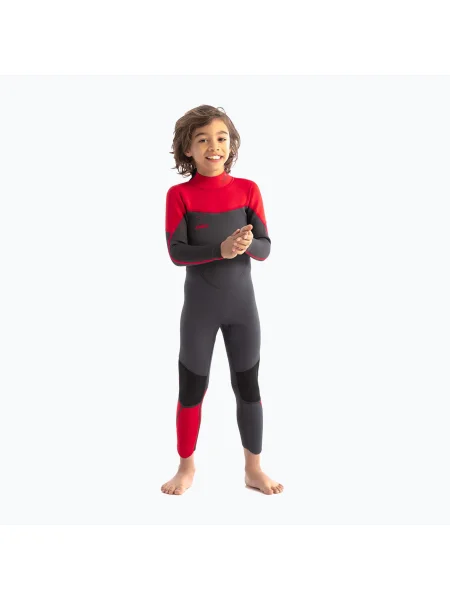 Costum de neopren pentru copii Jobe Boston Fullsuit roșu