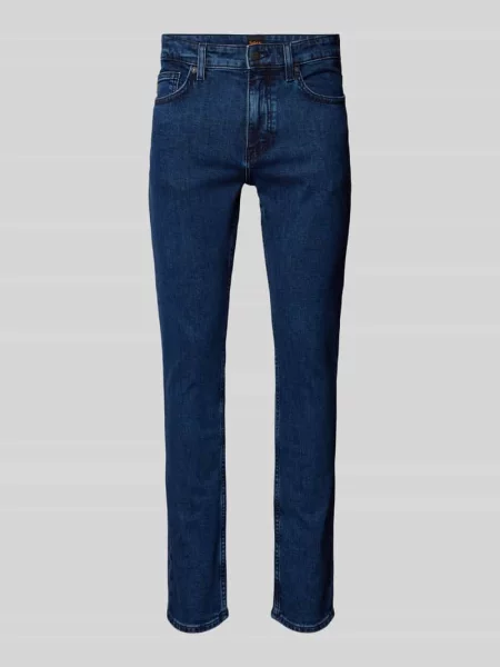 Jeansy o kroju slim fit z 5 model ‘DELAWARE’ Boss Orange niebieskie