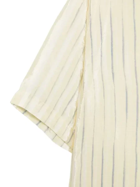 Pruhovaná s límcem košile Bonsai žlutá