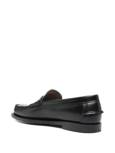 Kožené loafers Sebago černé