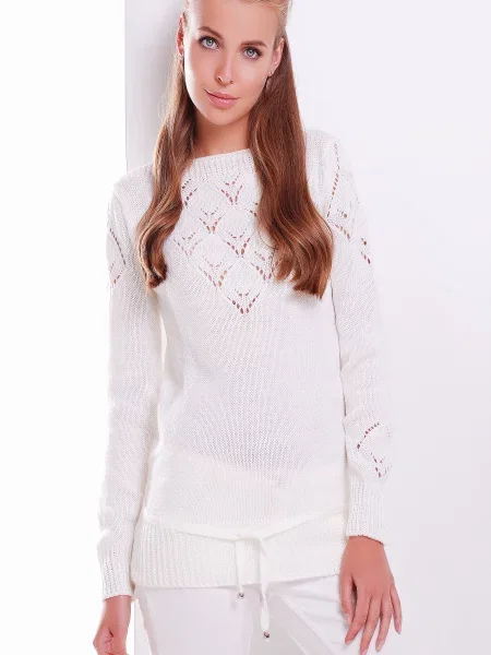 Джемпер MarSe молочний вовна/поліестер