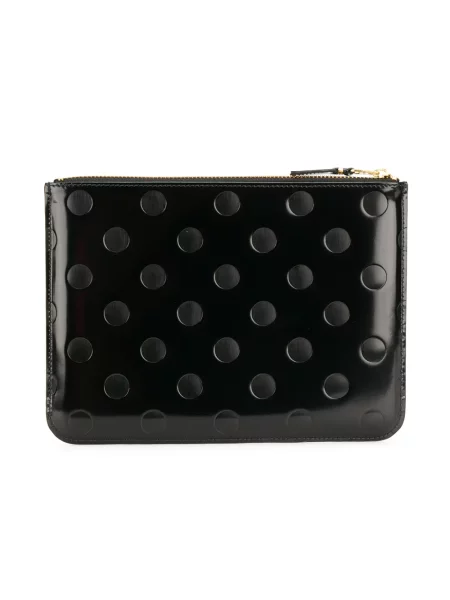 Taškuotas piniginė Comme Des Garçons Wallet juoda
