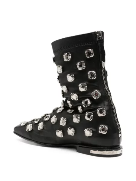 Botine Toga Pulla din piele negru