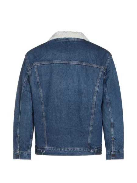 Gulerat geacă de blugi Levi's® albastru