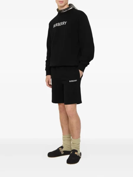 Pantaloni scurți Burberry negru