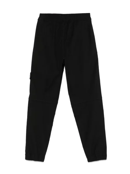 Spodnie dziecięce Stone Island czarne