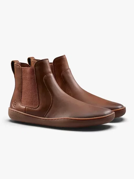 Кожаные ботинки челси Vivobarefoot