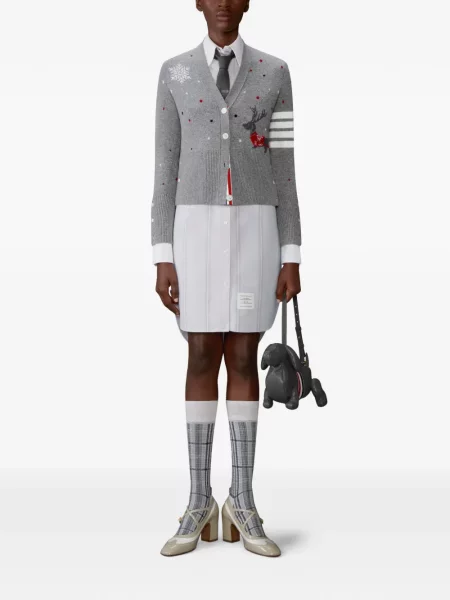 Cardigan Thom Browne gri