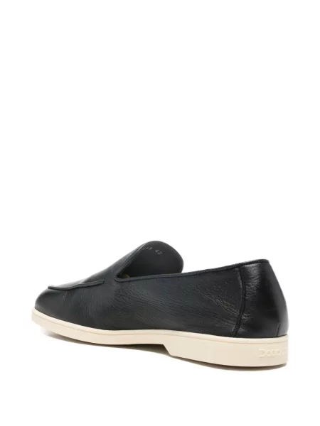 Pantofi loafer Doucal's din piele albastru