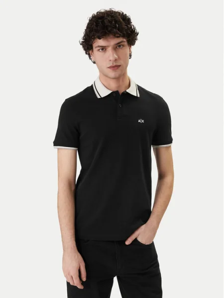 Armani Exchange Pólóing fekete