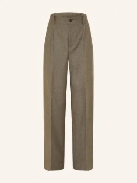 Golden Goose Spodnie Flanelowe Journey O Kroju Regular Fit grau szare