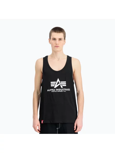 Мъжки тениски Alpha Industries Basic Tank Body Building black черно