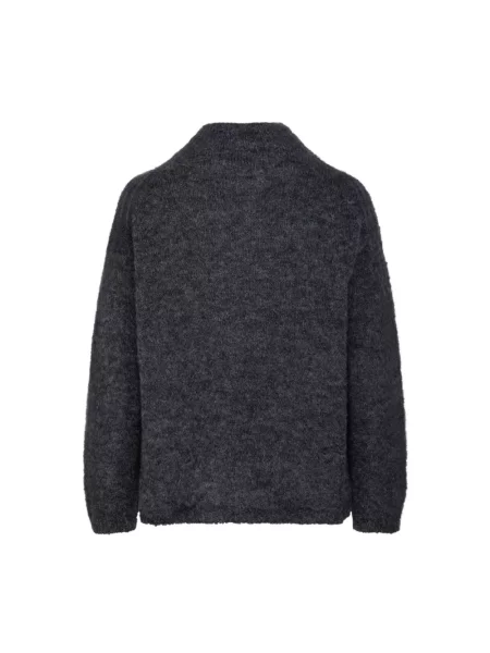 Sweter z golfem Max Mara czarny