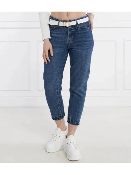 Armani Exchange Blugi | Boyfriend fit albastru