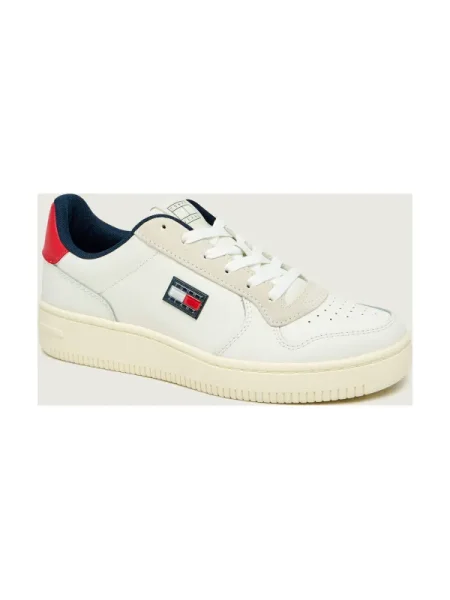 Pantofi Tommy Hilfiger din piele retro