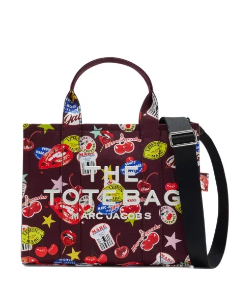 Τσάντα shopper Marc Jacobs καφέ