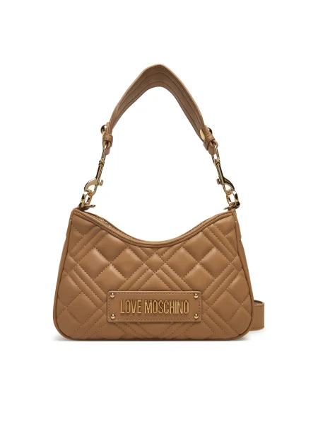 LOVE MOSCHINO Дамска чанта бежов