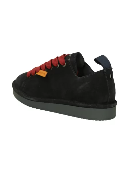 Sneakersy Panchic zamszowe sznurowane czerwone