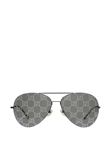 Sluneční brýle aviator Gucci Eyewear s autogramem černé
